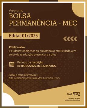 Bolsa Permanência - MEC